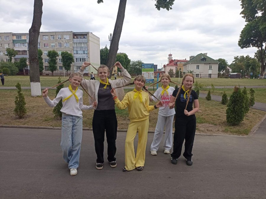 Пятый  день в дневном воспитательно-оздоровительном лагере 