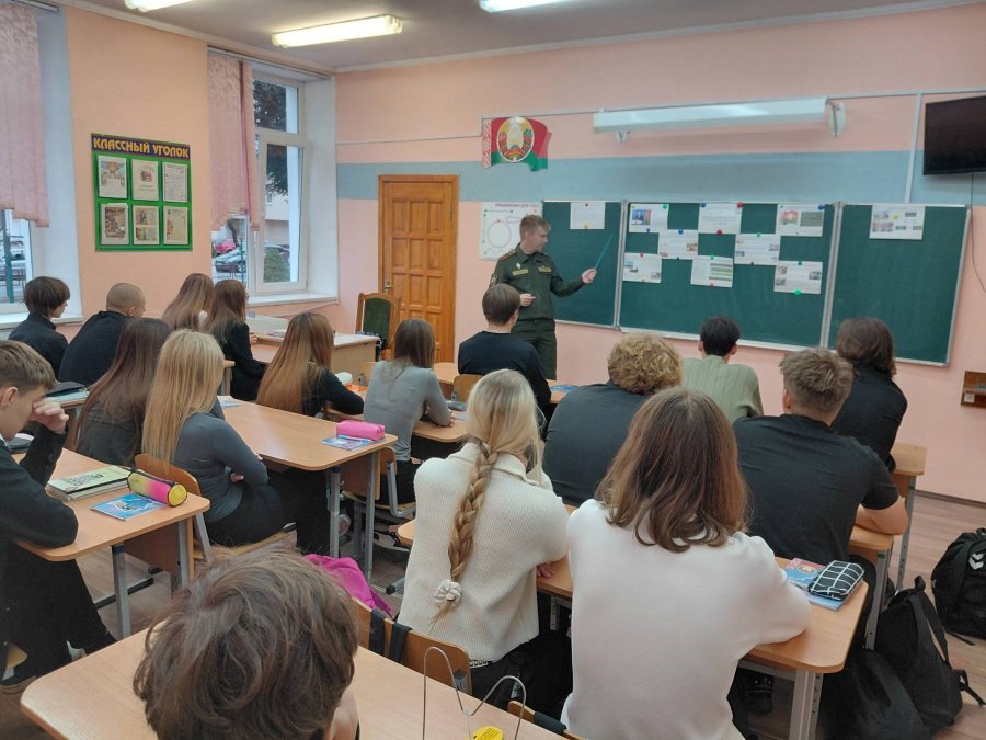 ШАГ 11 класс с участием представителя военкомата Ковчика Александра Олеговича