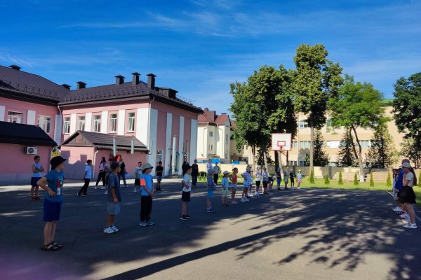 1-й день в дневном воспитательно-оздоровительном лагере 