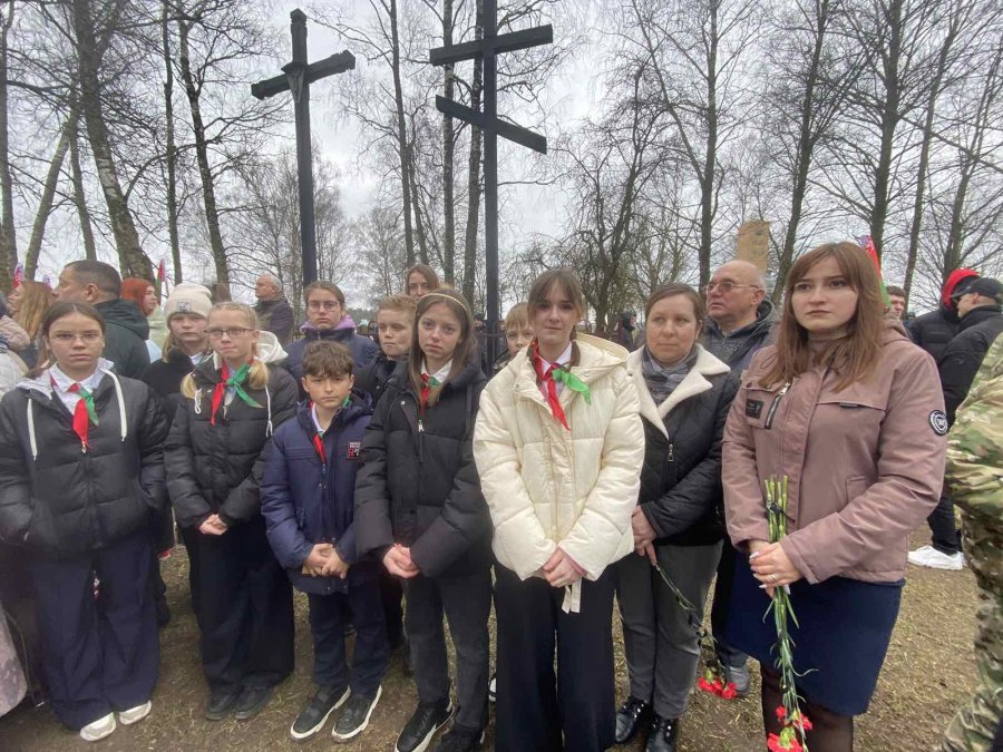 Митинг в мемориальном комплексе «Шауличи»