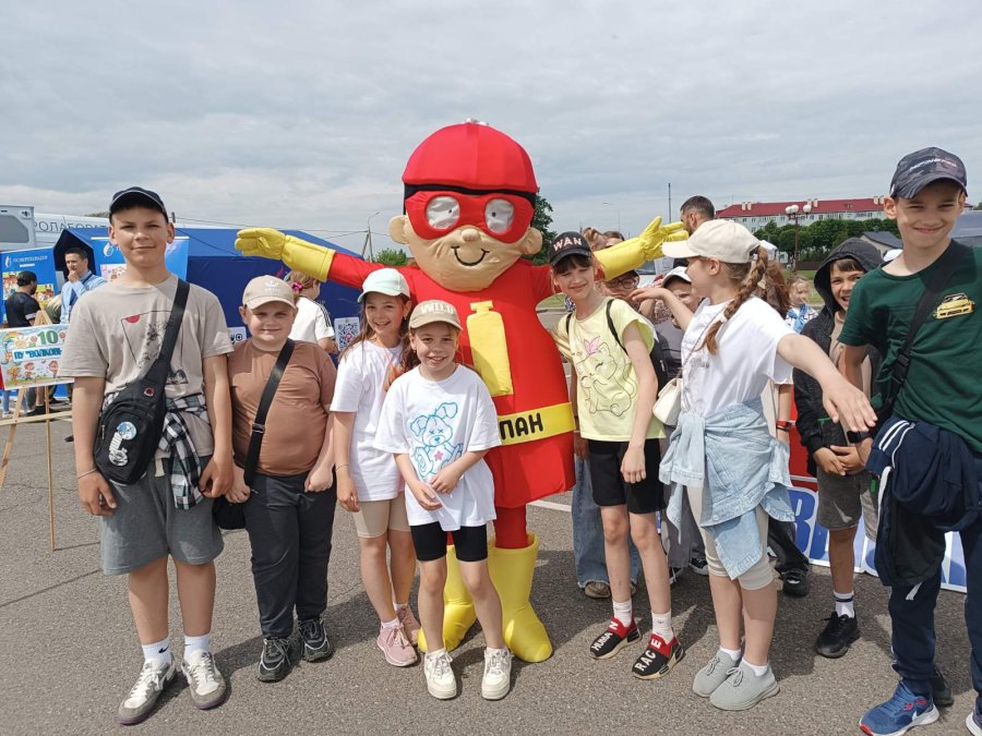 1-й день в школьном лагере 
