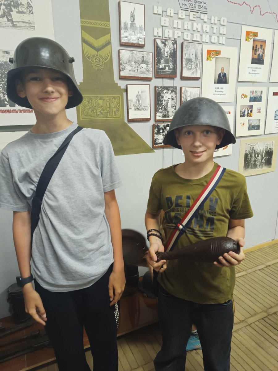2-й день в школьном лагере 