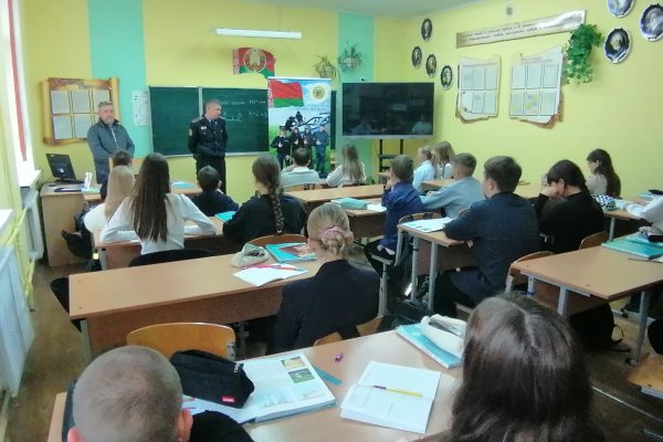 Профориентационная встреча с представителями Департамента охраны
