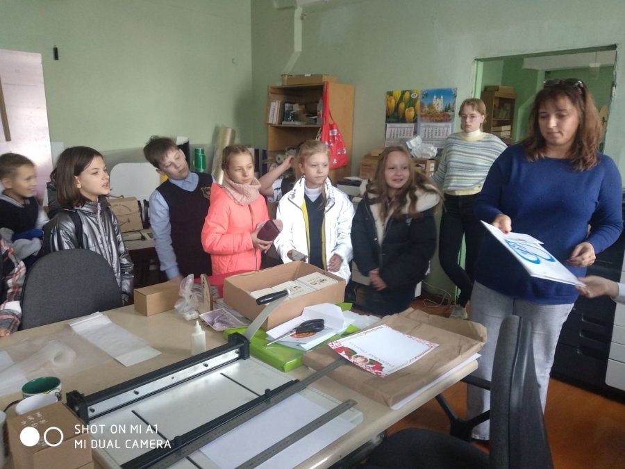 4 В экскурсия в типографию Волковыска по профориентации