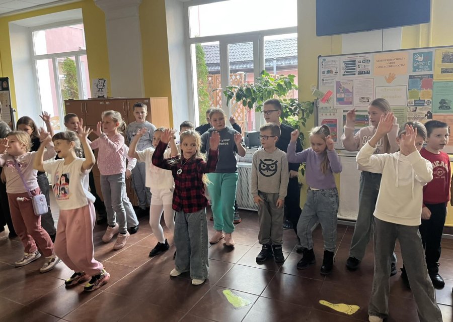 2-й день в школьном лагере 