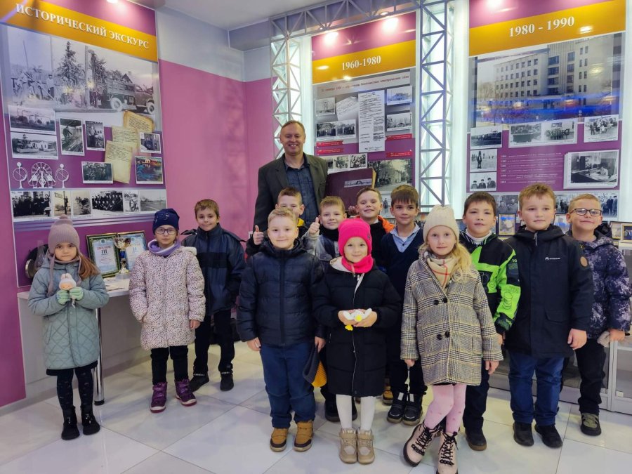 2Б экскурсия в Волковысский электросети