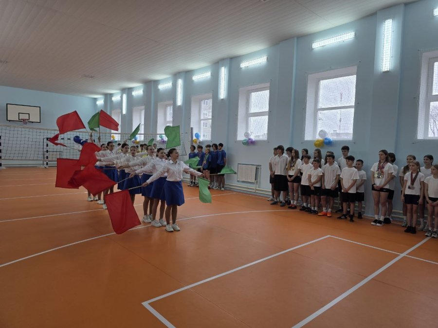 Торжественное открытие спортзала